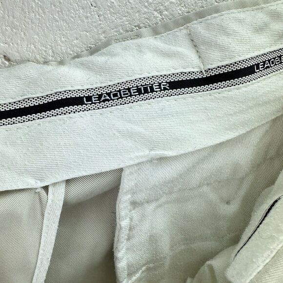 Jos A Bank Leadbetter Golf Pants Men's 38x30 Beige Performance - Picture 2 of 5